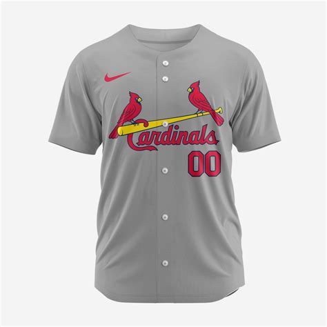 MLB St. Louis Cardinals Personalized 2024 Road Baseball Jersey – Style ...