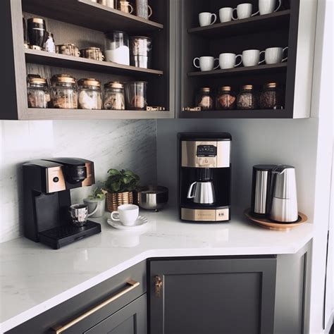 22 Stylish Coffee Bar Ideas That'll Change Your Morning Routine