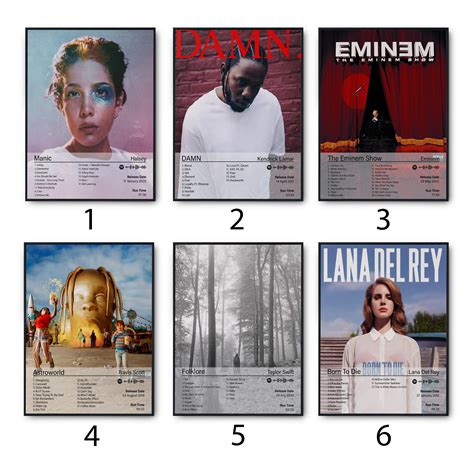 Album Cover Poster Digital Download Music Gifts Choose - Etsy