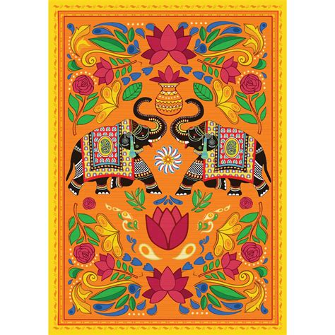 Filament Decoupage Paper Ethnic Elephant 2 Designs A4 2 Sheet – Itsy Bitsy
