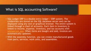 Image result for SQL Ledger Accounting Software