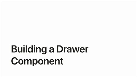Dynamic Component Drawer Making 的图像结果