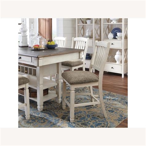 Ashley Bolanburg Dining Table 6 Chairs - AptDeco