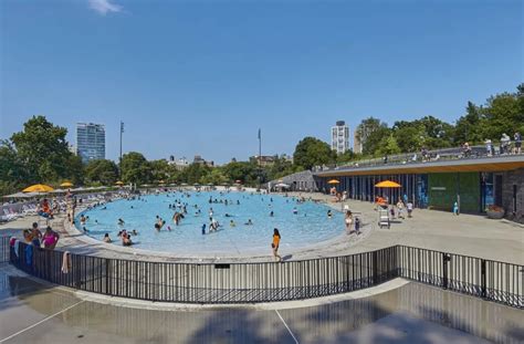 Central Park's new public pool is now open