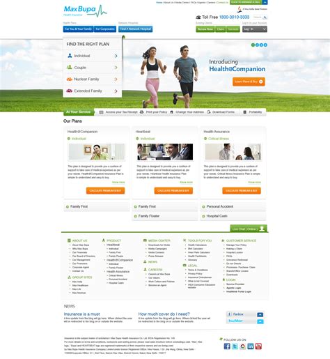 Health Insurance Website Design Company in Delhi, India | Health ...