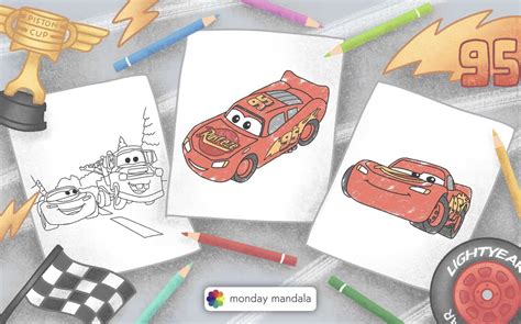 Cars 2 Coloring Pages Lightning Mcqueen