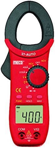 Meco 27-auto Digital Clamp Meter, Red : Amazon.in: Industrial & Scientific