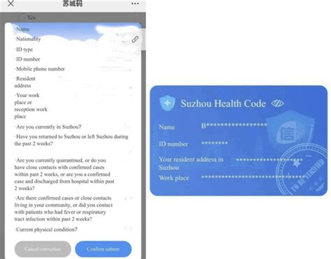 Health Code Guidelines for China