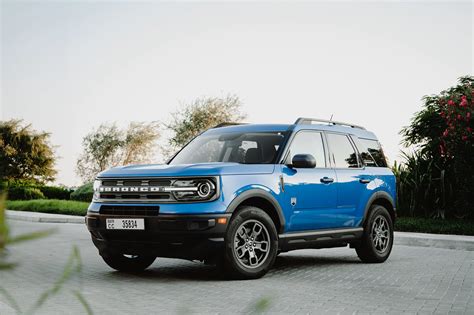 Rent Ford Bronco Sport Blue in Dubai - SUV - Octane.Rent