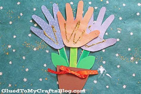 Handprint Flower Bouquet at Mark Cox blog