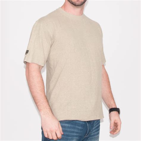 Tan Hemp and Organic Cotton T-Shirt – Hemp Clothing Made in America