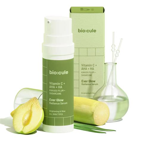biocule Ever Glow Radiance Serum, Vitamin C Face Serum for Glowing Skin ...