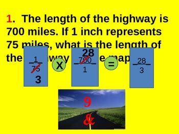 Scale Drawing Math Problem 的图像结果