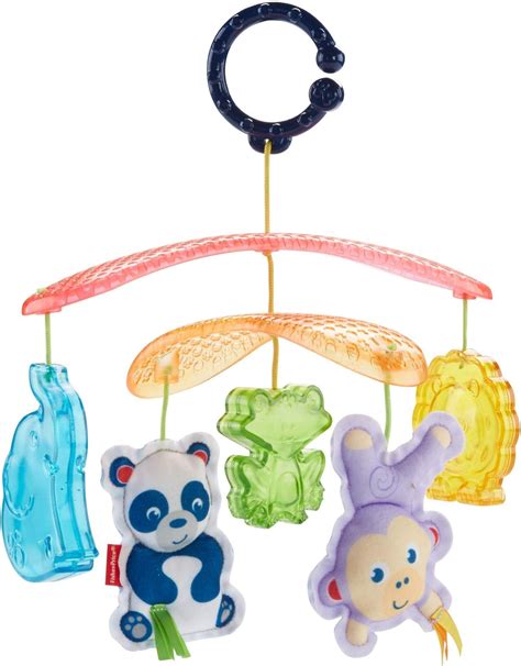 Fisher-Price On-The-Go Stroller Mobile, Toy for Stroller and Baby Cot ...