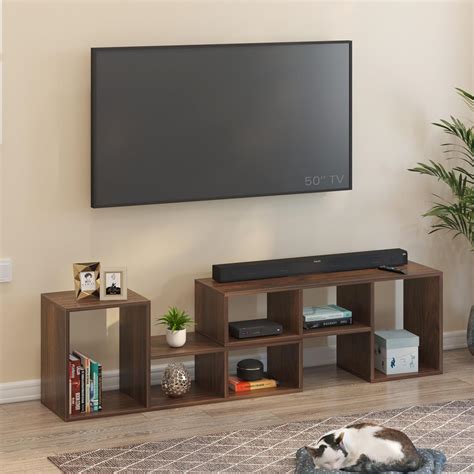 BLUEWUD Petel Engineered Wood TV Entertainment Unit/Versatile ...