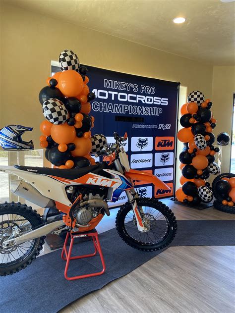 Motocross Party Ideas and Decorations