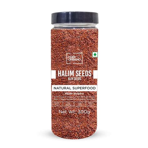 Chef Urbano Halim Seeds 300 g | Aliv Garden Cress Seeds | Natural Raw ...