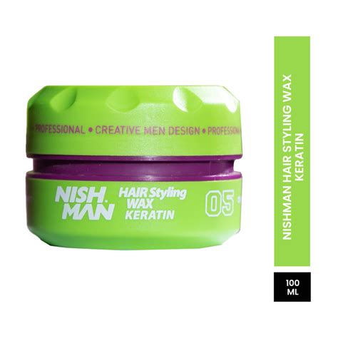 Buy NishMan Hair Styling Wax Keratin Online