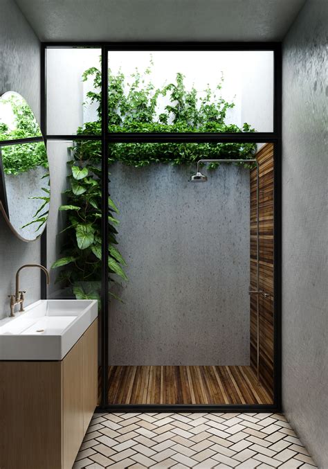 bathroom design outside