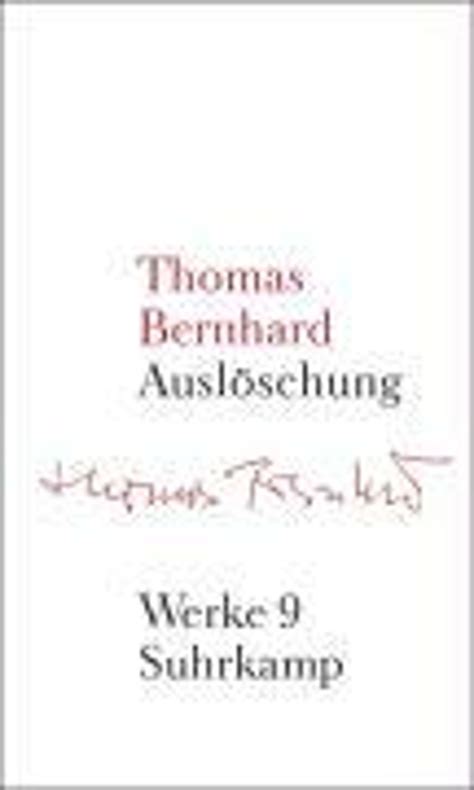 Thomas Bernhard Werke