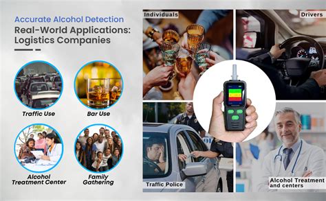 Esspron X-Model Alcohol Tester Breathalyser with Detection Recordings ...