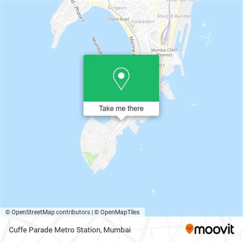 How to Get to Cuffe Parade Metro Station in Colaba by Bus or Train?