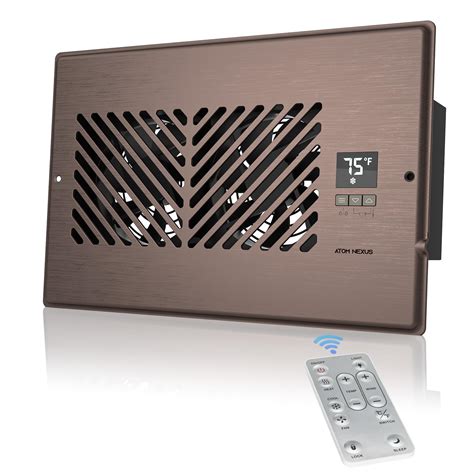 ATOM NEXUS AirBlaze Z6, Quiet Register Booster Fan Fits 6”x10” Register ...