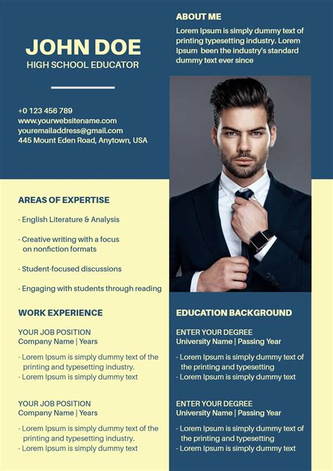 Teacher Resume Examples