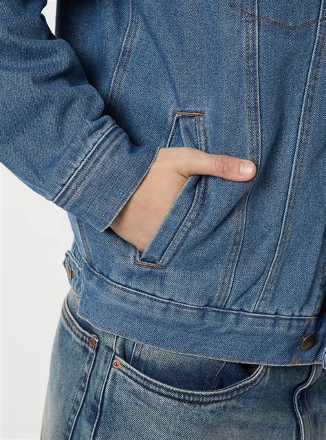 Buy Men Washed Denim Jacket Online at just Rs. 2299.0 - 1000015927405 ...