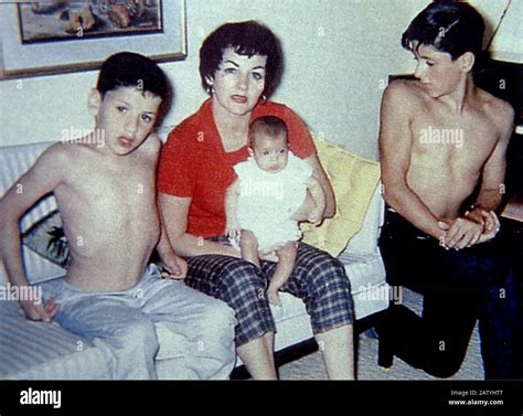 1957 , USA : The futur movie actor SYLVESTER STALLONE ( born in New York , 1946 ) at 11 years ...