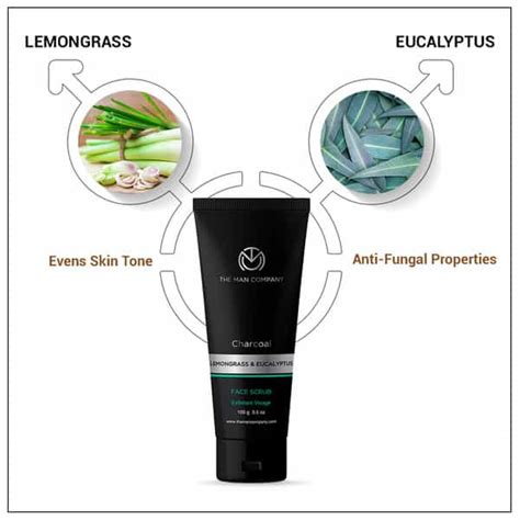 Buy THE MAN COMPANY CHARCOAL FACE SCRUB FOR EXFOLIATION ANTI-ACNE ...