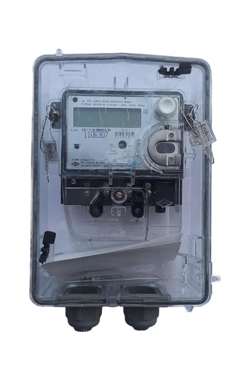 HPL ELECTRIC ENERGY METER CAPACITY 5-30A MULTIPLE FUNCTIONS WITH BOX ...