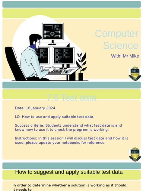 Image result for Types of Test Data Computer Science