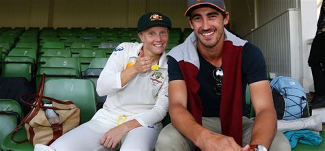 Mitchell Starc Leaves His Ongoing Tour To Watch Wife Alyssa Healy Play ...