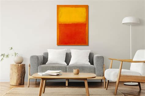 Mark Rothko Canvas Wall Art, Mark Rothko Poster, Mark Rothko Print ...