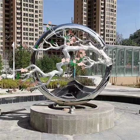 不锈钢雕塑案例 - 雕塑展示 - 四川天艺雕塑艺术有限公司