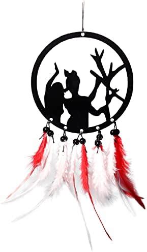 Laxmihari Exim Radha Krishna Dream Catcher for Car, Home & Wall Hanging ...