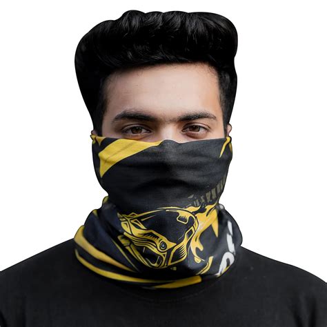 WANDERLOOMS Motocross Printed Bandana Headwear Face Cover Wraps ...