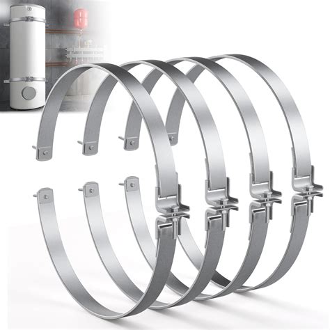 JUGGHOME 4 Sets Water Heater Strap Kit,Adjustable Water Heater ...