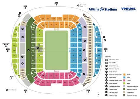 Nice Stadium Seating Plan