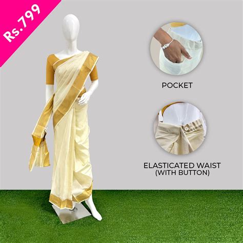 Look Slim in Ready to Wear Saree: Expert Tips – Gymmer