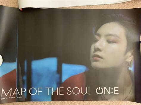New Limited BTS Jungkook Map of the Soul MOTS ON:E Concept Book & Dicon Posters | #3876856775