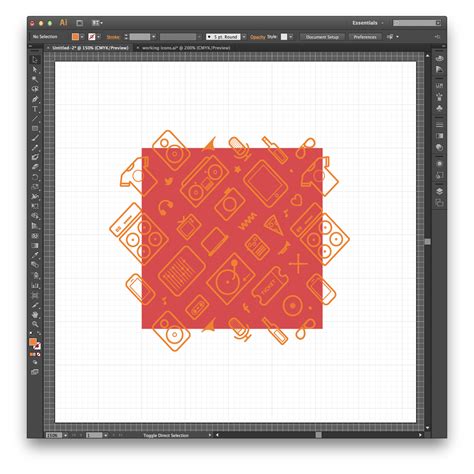 Image result for Create Random Pattern Illustrator