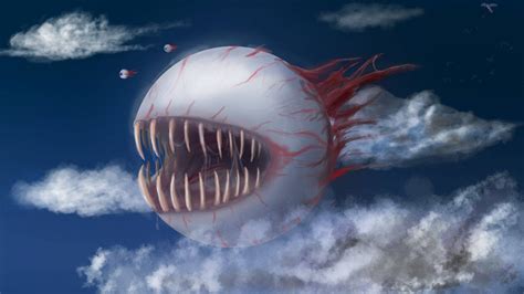 Download Look out for the Eye of Cthulhu, a dangerous enemy in Terraria ...