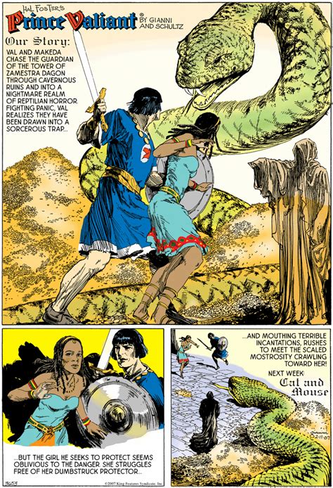 Old-fashioned Comics: Hal Foster's Prince Valiant Sunday Strips 2007 ...
