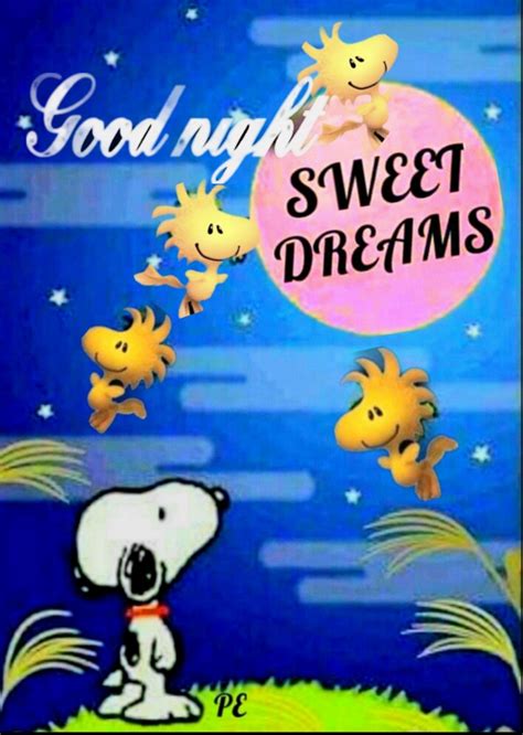 スヌーピー(good-night) | Snoopy images, Good night sweet dreams, Goodnight ...