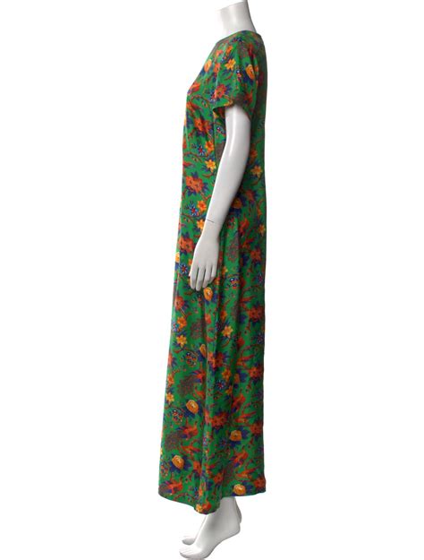 Etro Printed Long Dress - Orange Dresses, Clothing - ETR191672 | The ...
