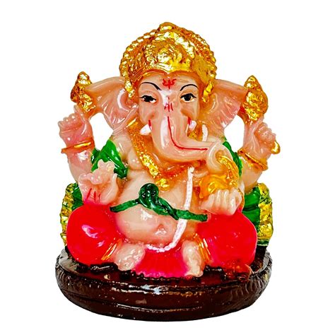 Buy Lord Ganesha Statue|Mini Blessings Ganesh Ji Idol for Luck ...
