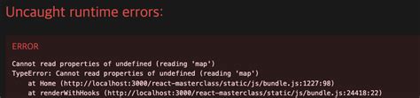 Image result for Uncaught TypeError Cannot Read Properties of Undefined Reading 'Map