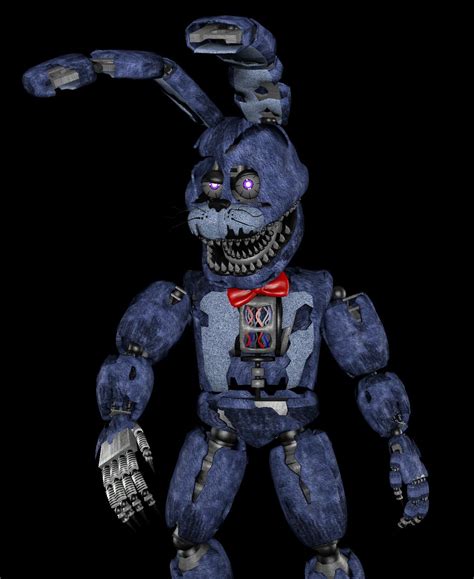 Nightmare bonnie FNaF render | Fnaf, Five nights at freddy's, Fnaf art